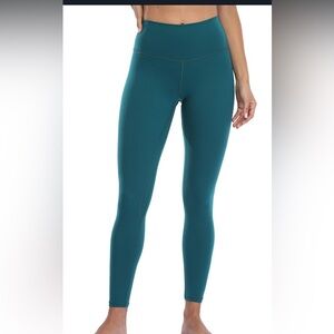 Yunoga Yoga Leggings Sz L - Teal
